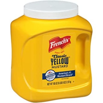 French Yellow  Mustard 1X105oz