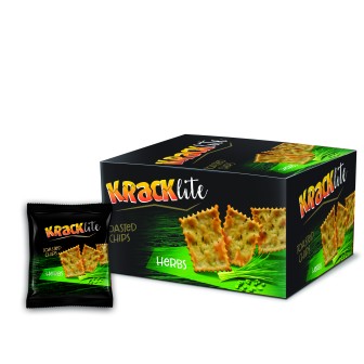 Kracklite Toasted Chips - Herbs 12x26g 