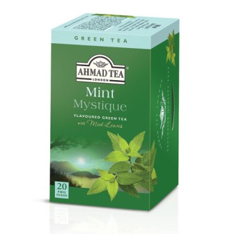 Ahmad Tea Alu T/b Mint Green Tea 1x20 Tea Bag 