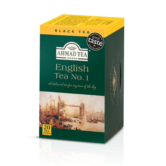 Ahmad Tea Alu T/b English Tea No.1 1x20 Tea Bag