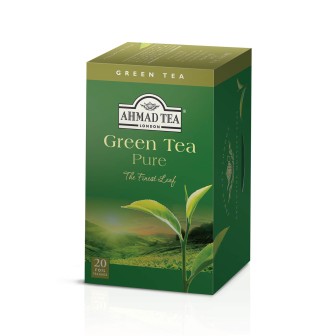 Ahmad Tea Alu T/b Green Tea 1x20 Tea Bag