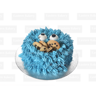 Cookie Monster Cake 1x1 kg