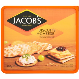 Jacob's Biscuits for Cheese 1X900gm