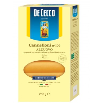 De Cecco Egg Canneloni Pasta 1X250gm
