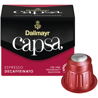 DALLMAYR COFFEE CAPSULES ESPRESSO DECAFFEINATO 1x10 Capsules