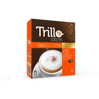 Trillo Cappuccino – Instant Coffee (Box) 12x20g