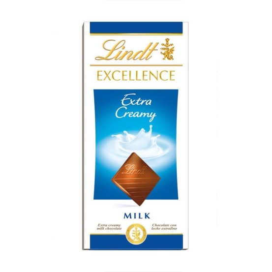 Lindt Excellence Milk Extra Creamy 1X100g