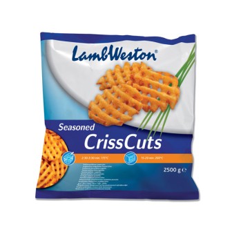 Lamb Weston Criss Cut Fries Seasoned 1X2.5kg