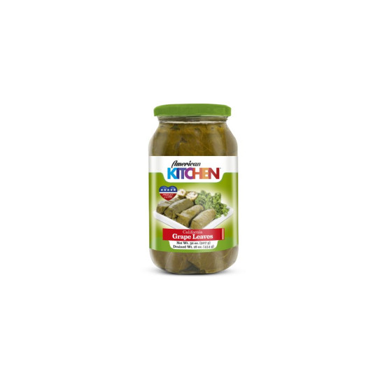 American Kitchen's Grape Leaves 1X32oz