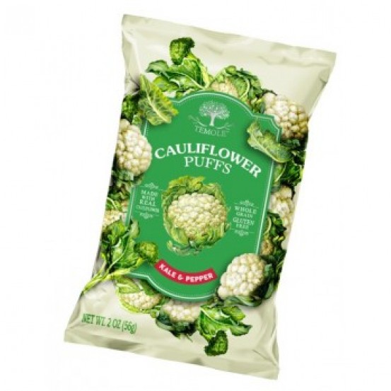 Temole Cauliflower Puffs -Kale & Pepper 1X56gm