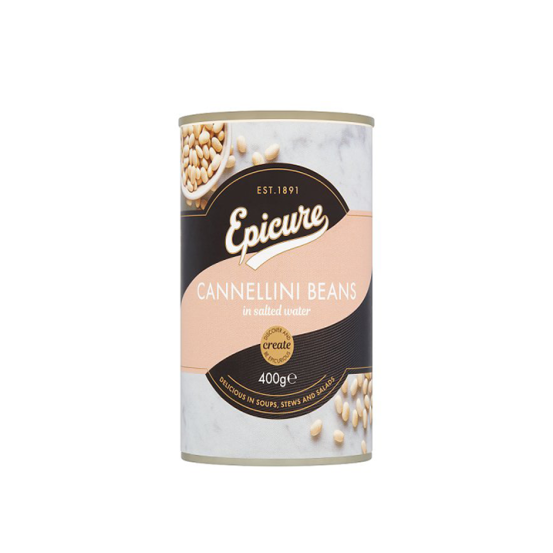 Epicure Organic Cannelline Beans in Water 1x400Gm