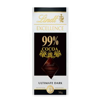 Lindt Excellence Dark  99% Cocoa 1X50g 