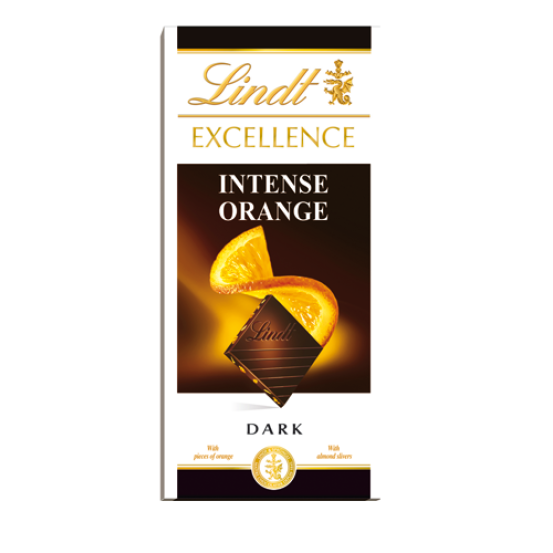 Lindt Excellence Orange Intense Dark 1x100g
