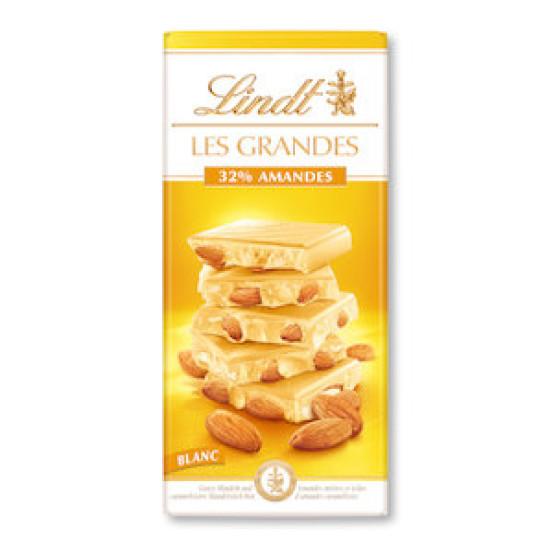 Lindt Grande White Almond 1X150gm