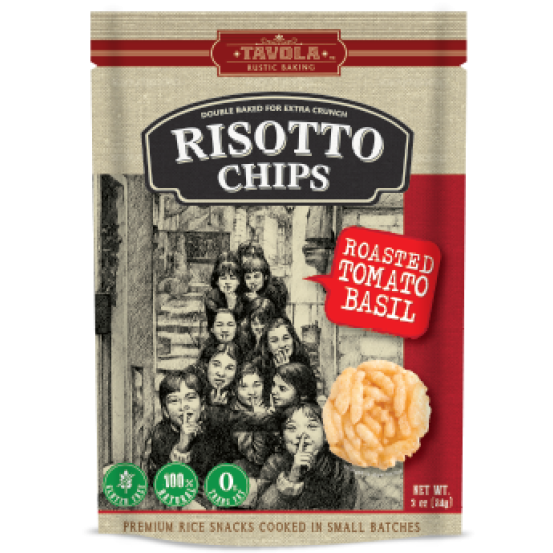 Risotto Chips - Roasted Tomato Basil 1X84gm