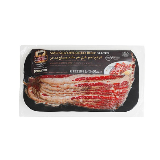 Beef Breakfast Bacon “schmacon” (CAB)  1X340gm