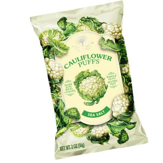 Temole Cauliflower Puffs - Sea Salt 1X56gm