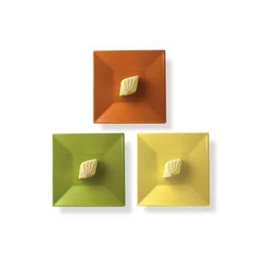 Tea Forte Soho Plates 1X1 Pc (Celery Green)