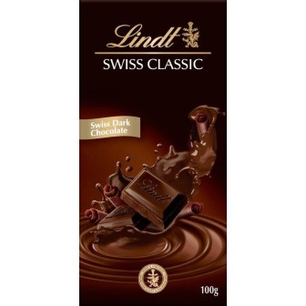 Lindt Swiss Classic Dark 1X100g