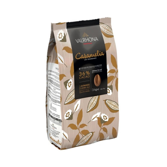 Valrhona Caramelia Lactee 36% Coins 1X3kg