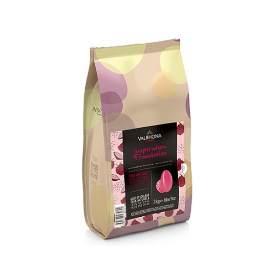 Valrhona Raspberry Inspiration Coins 1x3Kg