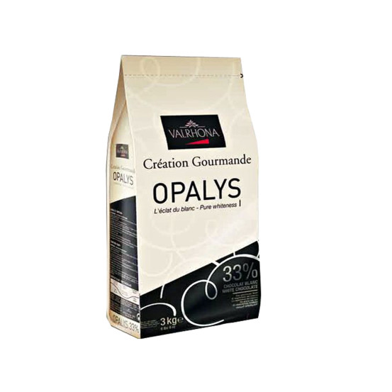 Valrhona Opalys White 33% Coins 1X3kg