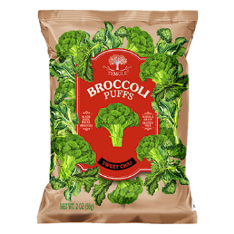 Temole Broccoli Puffs- Sweet Chili 1x56Gm