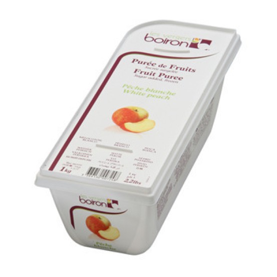 Boiron Frozen White Peach Fruit Puree 1X1kg