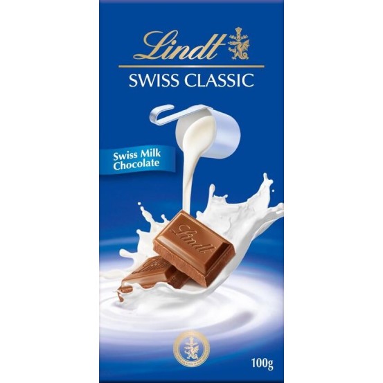 Lindt Swiss Classic Milk  1X100g