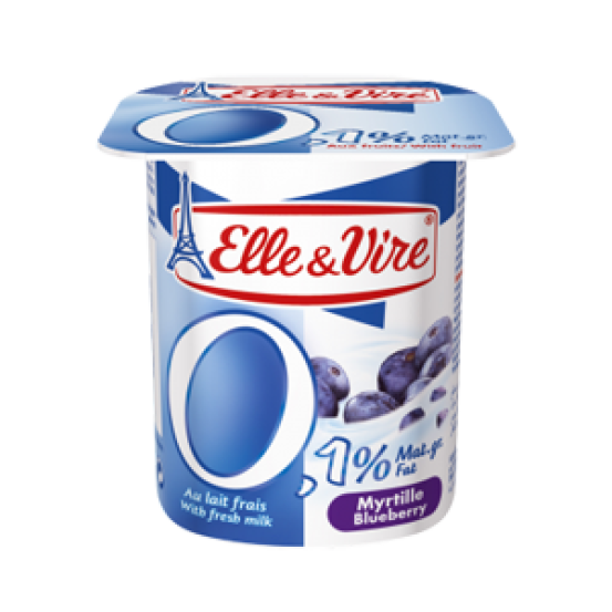 Elle & Vire Dessert - Blueberry 1x4x25gm