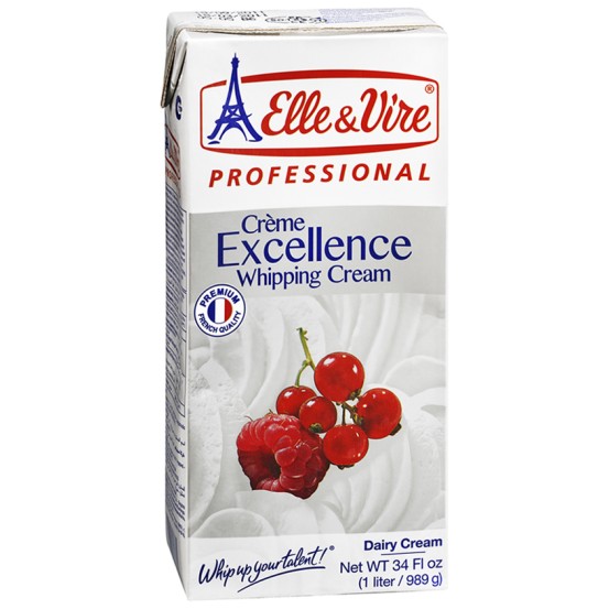 Elle & Vire - Whipping Cream-Premium 1X1L