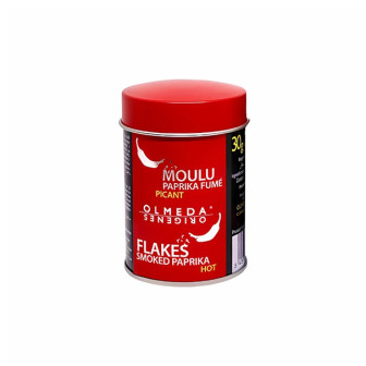 Smoked hot spanish paprika flakes 1x30GRM
