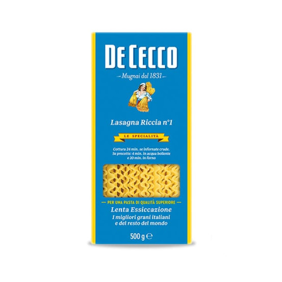 De Cecco Lasagna Semola #1 1X500gm