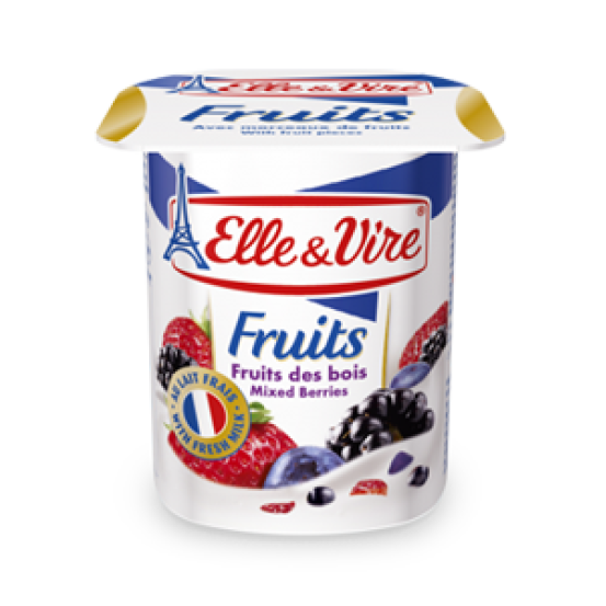 Elle & Vire Dessert - Mixed Berries 1X4X25gm
