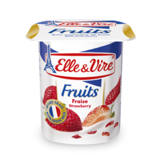Elle & Vire Dessert - Strawberry 1X4X25gm