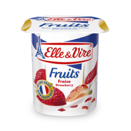 Elle & Vire Dessert - Strawberry 1X4X25gm