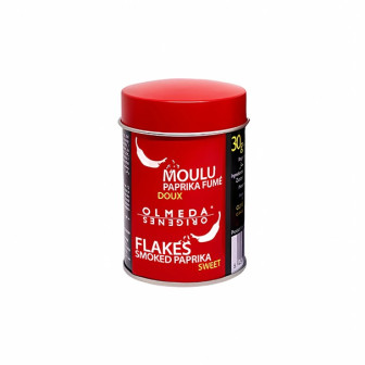 Smoked sweet spanish paprika flakes 1x30GR