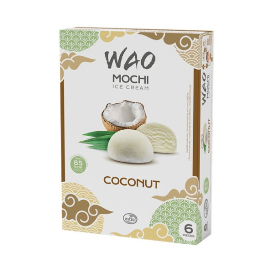 Coconut Mochi Ice Cream  1X6pcs