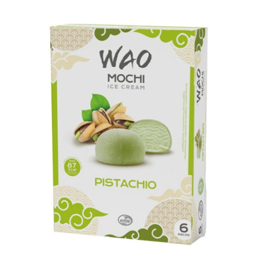 Pistacio Mochi Ice Cream 1X6pcs