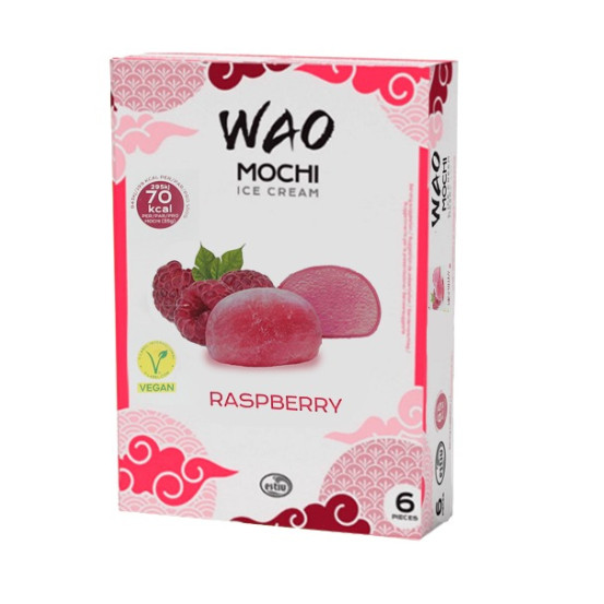 Raspberry  Mochi Ice Cream1X6pcs