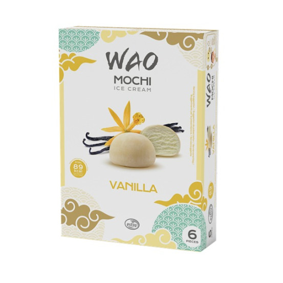 Vanilla  Mochi Ice Cream 1X6pcs